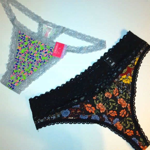 NWT☆Bundle☆Lot Plus Size Torrid & Xhilaration Lace Thong Panties Set☆ - Picture 8 of 10